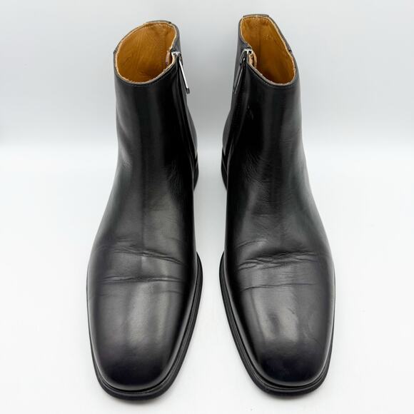 Bruno Magli Mens Raging Boots US 9 M EU 42 Black Leather EUC main image 13